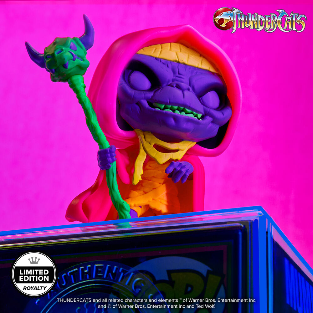 Pop! Mumm-Ra (Black Light) with Pop! Protector
