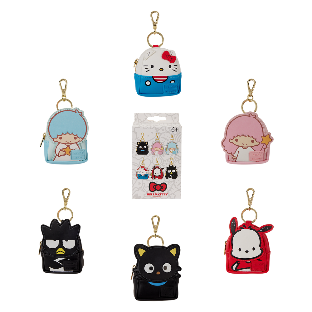 Sanrio Characters Cosplay Mystery Mini Backpack Keychain Charm